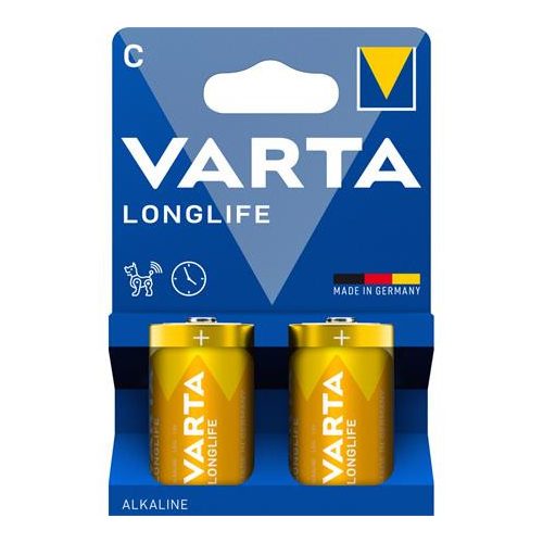 Elem, C baby, 2 db, műanyagmentes, VARTA "Longlife"