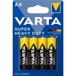   Elem, AA ceruza, 4 db, féltartós, VARTA "Super Heavy Duty"