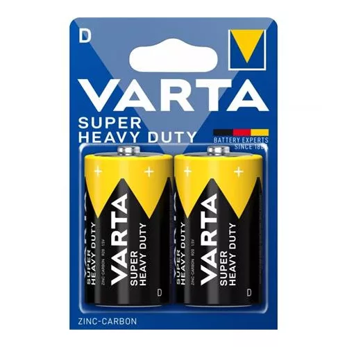 Elem, D góliát, 2 db, féltartós, VARTA "Super Heavy Duty"