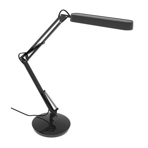 Asztali lámpa, LED, 7 W, ALBA "Ledscope", fekete