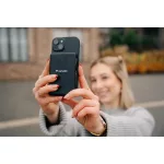 Power bank, külső akkumulátor, vezeték nélküli, 10.000mAh, VERBATIM "Charge n Go Essentials", fekete