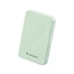 Power bank, külső akkumulátor, vezeték nélküli, 10.000mAh, VERBATIM "Charge n Go Essentials", zöld