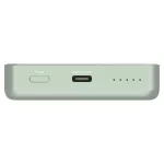 Power bank, külső akkumulátor, vezeték nélküli, 10.000mAh, VERBATIM "Charge n Go Essentials", zöld