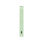 Power bank, külső akkumulátor, mágneses (vezeték nélküli), 10.000mAh, kitámasztó, VERBATIM "Charge n Go", zöld