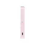 Power bank, külső akkumulátor, mágneses (vezeték nélküli), 10.000mAh, kitámasztó, VERBATIM "Charge n Go", rózsaszín