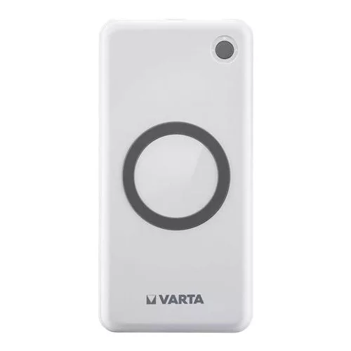 Hordozható akkumulátor, vezeték nélküli töltés, 20000 mAh, VARTA