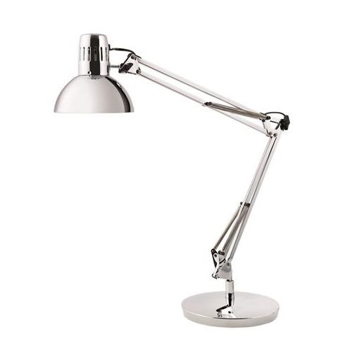 Asztali lámpa, 11 W, ALBA "Architect", króm