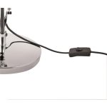 Asztali lámpa, 11 W, ALBA "Architect", króm