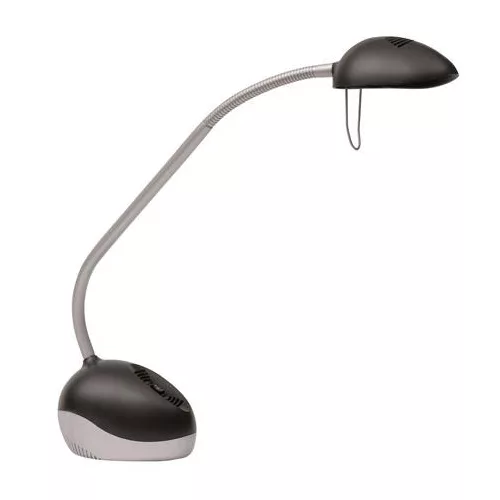 Asztali lámpa, LED, 3-5,5 W, ALBA "LedX", fekete