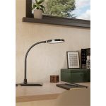 Asztali lámpa, CCT LED, 5W, érintőkapcsoló, EGLO "Lauro", fekete