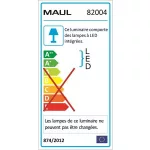 Asztali lámpa, LED MAUL "Arc", fehér