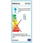 Asztali lámpa, LED MAUL "Arc", fekete