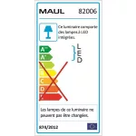 Asztali lámpa, LED, MAUL "Joy ", fekete