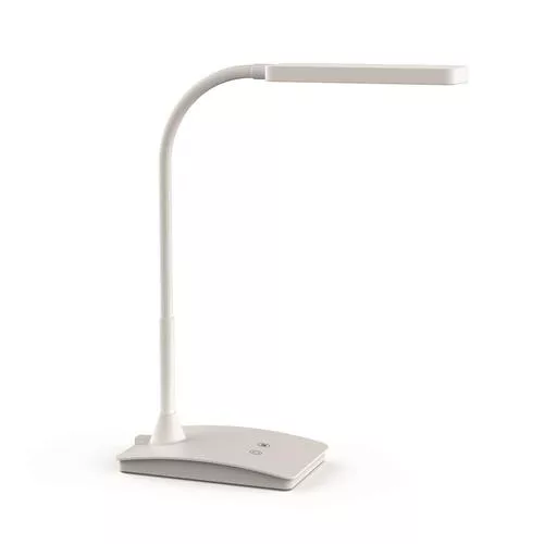 Asztali lámpa, LED, szabályozható, MAUL "Pearly colour vario", fehér