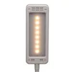 Asztali lámpa, LED, szabályozható, MAUL "Pearly colour vario", fehér