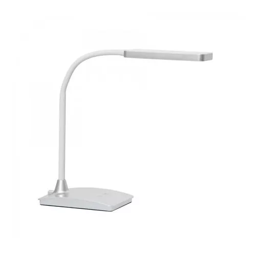 Asztali lámpa, LED, szabályozható, MAUL "Pearly colour vario", ezüst