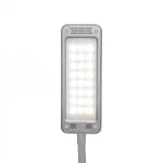 Asztali lámpa, LED, szabályozható, MAUL "Pearly colour vario", ezüst