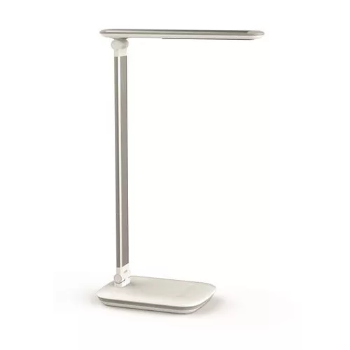 Asztali lámpa, LED, szabályozható, USB, MAUL "Jazzy", fehér