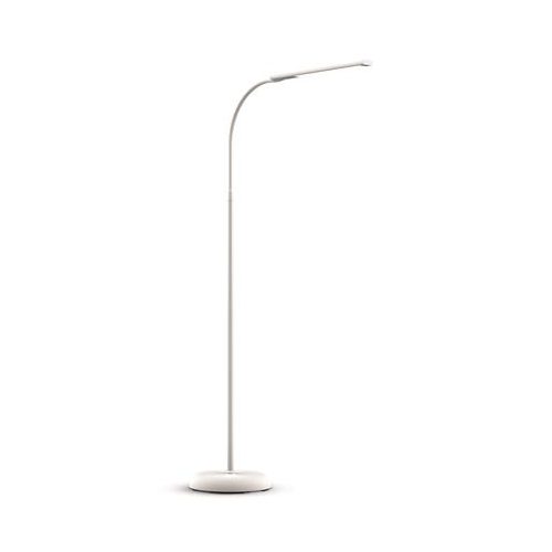 Állólámpa, irodai, LED, szabályozható, MAUL "Pirro", fehér