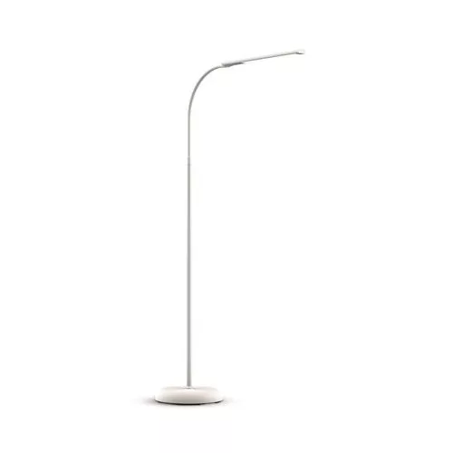 Állólámpa, irodai, LED, szabályozható, MAUL "Pirro", fehér