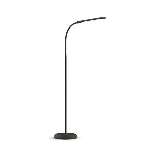 Állólámpa, irodai, LED, szabályozható, MAUL "Pirro", fekete
