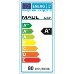 Állólámpa, irodai, LED, szabályozható, MAUL "Javal", szürke