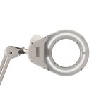 Asztali lámpa, LED, nagyító, MAUL "Viso", fehér