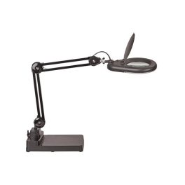   Asztali lámpa, LED, nagyító, MAUL "Viso", fekete