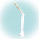 Asztali lámpa, LED, szabályozható, USB, HOME, fehér