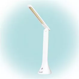 Asztali lámpa, LED, szabályozható, USB, HOME, fehér