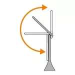 Asztali lámpa, LED, szabályozható, USB, HOME, fehér