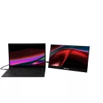 Hordozható monitor, érintőképernyő, 4K UHD felbontás, fém borítás, 15,6", VERBATIM "PMT-15-4K"