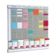 T-kártya tervező kit, NOBO "Office planner"