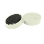 Mágneskorong, erős, 38 mm, 10 db, NOBO, fehér