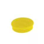 Mágneskorong, erős, 38 mm, 10 db, NOBO, sárga