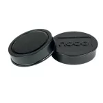 Korong mágnes, fehértáblához, 38 mm, 4 db, NOBO, fekete
