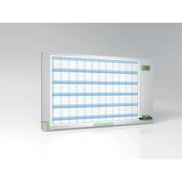   Éves tervezőtábla, zománcozott, 60x110 cm, NOBO "Performance Plus"