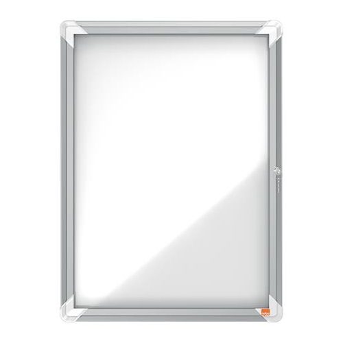 Vitrin, beltéri, mágneses, álló (4xA4), NOBO