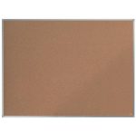 Parafatábla, 90x60 cm, alumínium keret, NOBO "Essence"