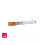 Táblamarker, vágott hegyű, 4 mm, NOBO, piros