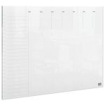 Tervezőtábla, akril, heti, fali/asztali, A4, NOBO "Home"