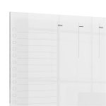 Tervezőtábla, akril, heti, fali/asztali, A4, NOBO "Home"