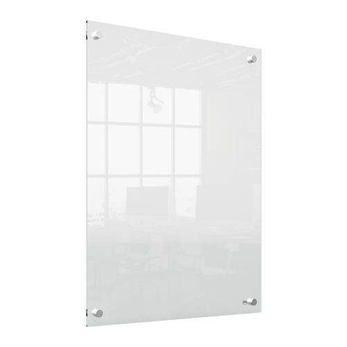 Emlékeztetőtábla, akril, fali, 60x45 cm, NOBO "Home", átlátszó