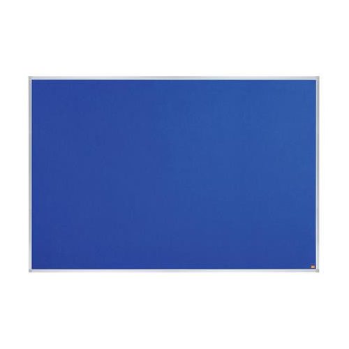 Üzenőtábla, alumínium keret, 180x120 cm, NOBO "Essentials", kék