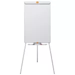 Flipchart tábla, mágneses felület, 67,5x100 cm, NOBO "Essentials", fehér