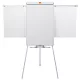 Flipchart tábla, mágneses felület, 2 db segédkarral, NOBO "Essentials", fehér