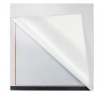 Posztertábla, fali, A4 méret, műanyag keret, 2 db, NOBO, narancs