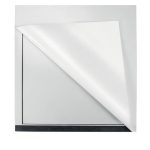 Posztertábla, fali, A4 méret, műanyag keret, 2 db, NOBO, fekete