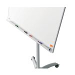 Flipchart tábla, mobil, mágneses felület, 70x100 cm, EcoLabel, NOBO "Premium Plus", fehér