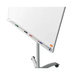   Flipchart tábla, mobil, mágneses felület, 70x100 cm, EcoLabel, NOBO "Premium Plus", fehér